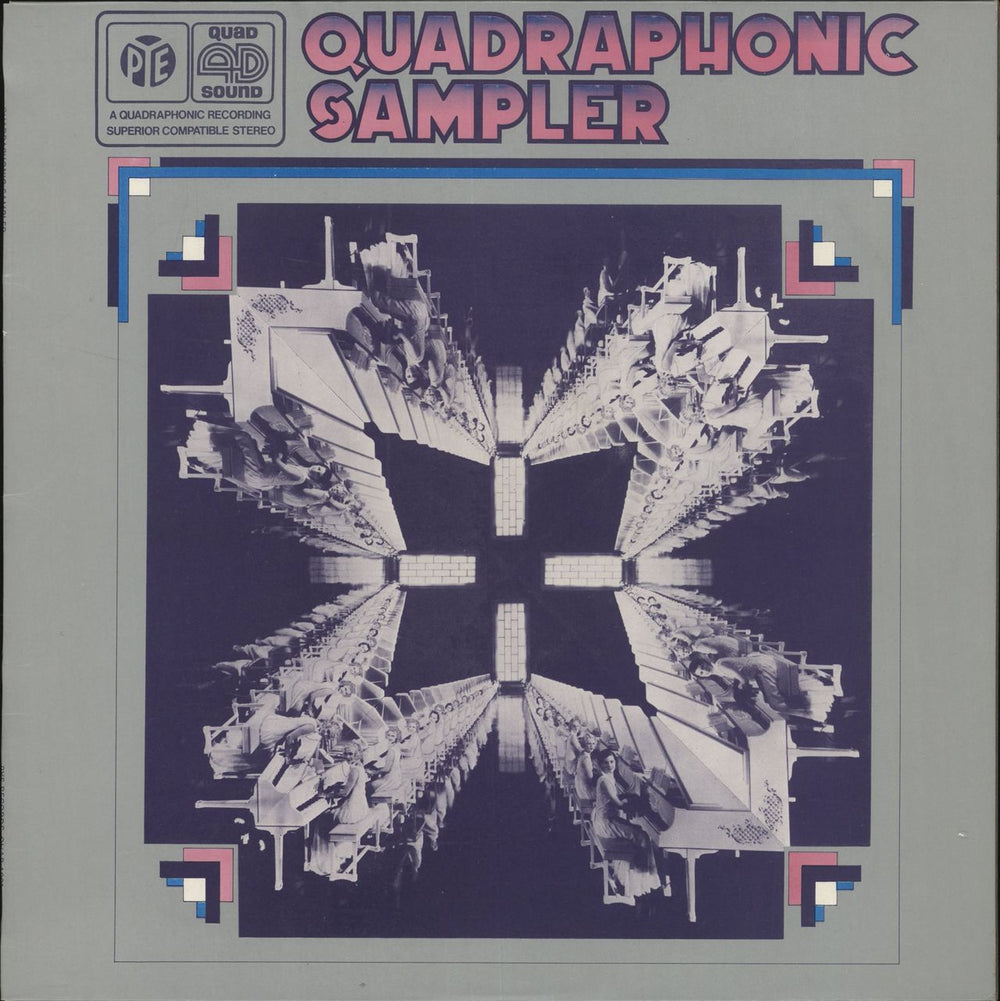 Various-60s & 70s Quadraphonic Sampler UK vinyl LP album (LP record) QUAB1001