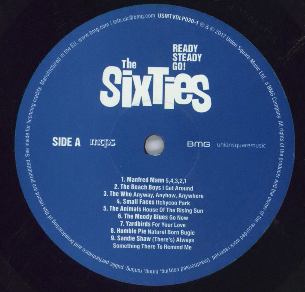 Various-60s & 70s Ready Steady Go! The Sixties UK 2-LP vinyl record set (Double LP Album) SVA2LRE819996