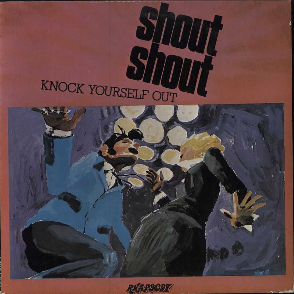 Various-60s & 70s Shout Shout Knock Yourself Out UK vinyl LP album (LP record) RHAS9016