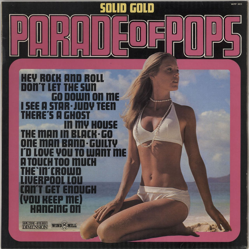 Various-60s & 70s Solid Gold Parade of Pops Volume 15 UK vinyl LP album (LP record) WPP5015