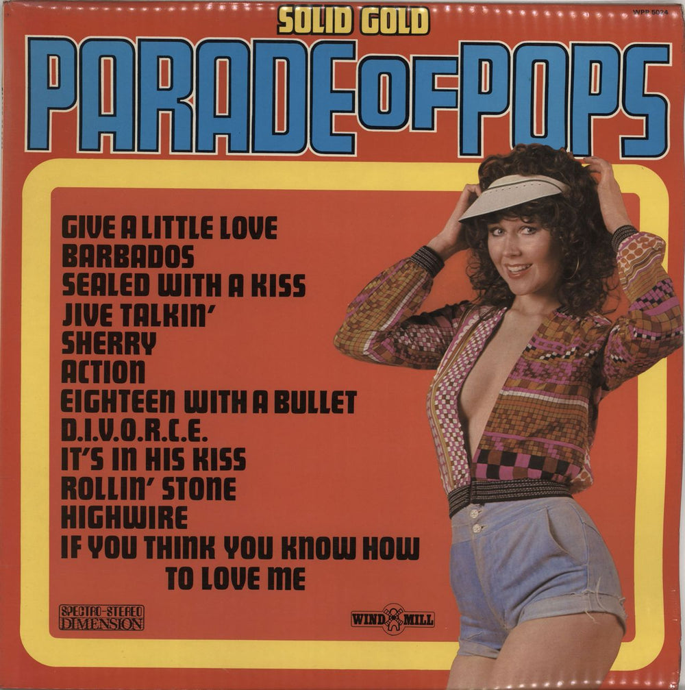 Various-60s & 70s Solid Gold Parade of Pops Volume 24 UK vinyl LP album (LP record) WPP5024