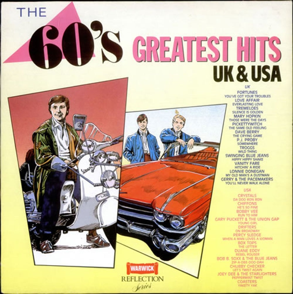 Various-60s & 70s The 60's Greatest Hits UK vinyl LP album (LP record) WW2006