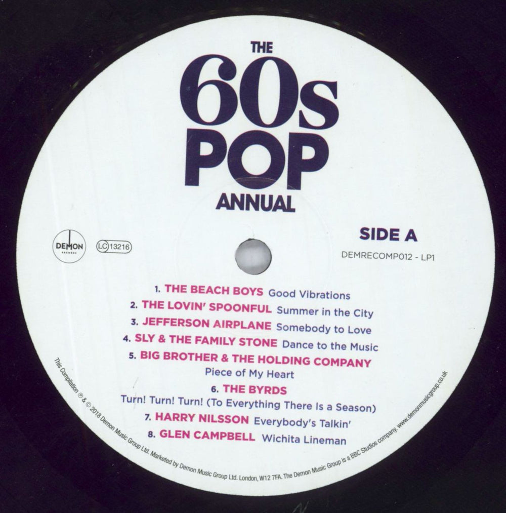 Various-60s & 70s The 60s Pop Annual UK 2-LP vinyl record set (Double LP Album) SVA2LTH818124