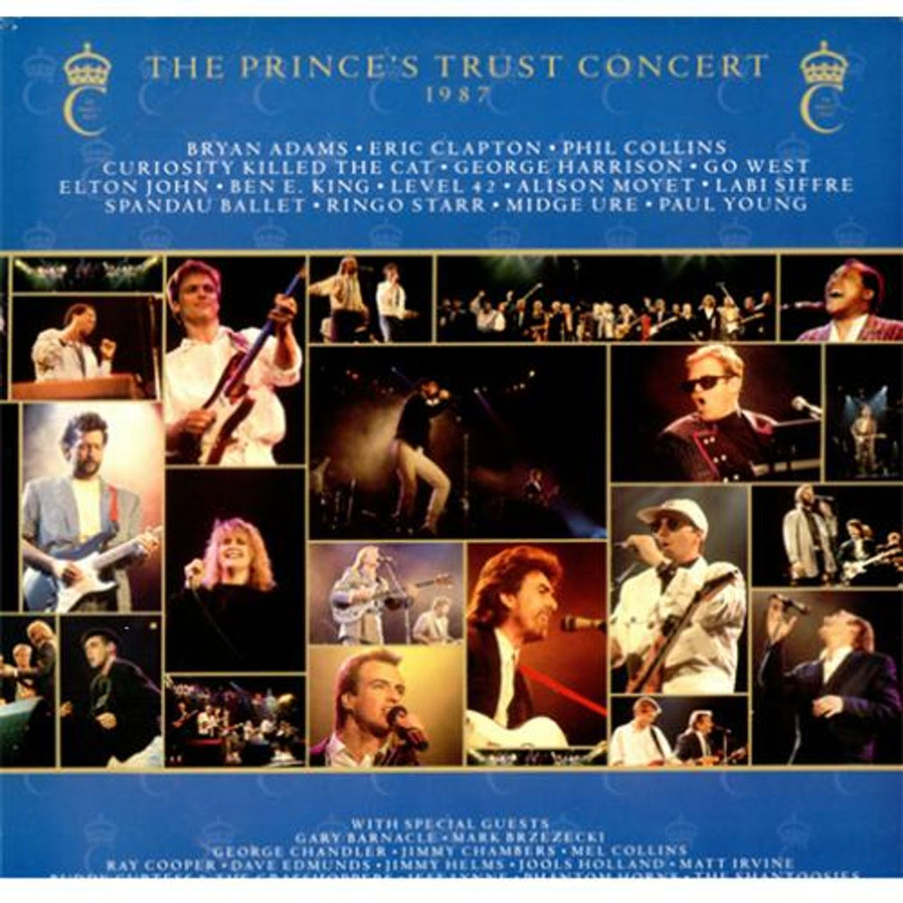 Various-60s & 70s The Prince's Trust Concert 1987 UK 2-LP vinyl record set (Double LP Album) PTA1987