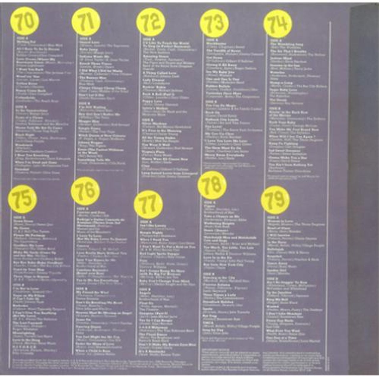 Various-60s & 70s The Sensational '70s UK Vinyl box set