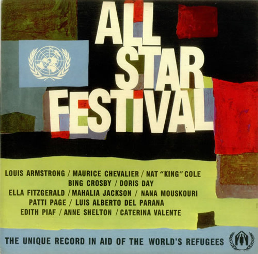 Various Artists All-Star Festival UK vinyl LP album (LP record) 99500DL