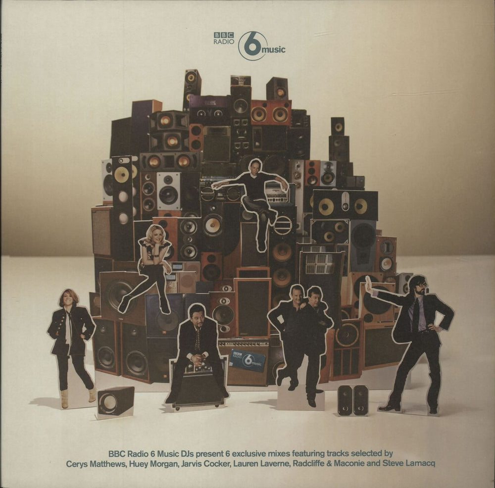 Various Artists BBC Radio 6 Music Exclusive Mixes - RSD UK Promo vinyl LP album (LP record) BB34925-01