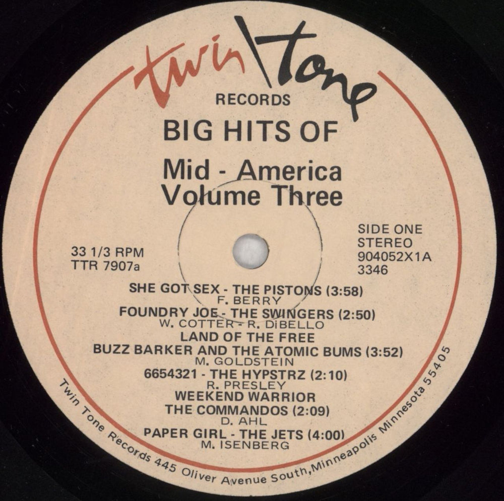 Various Artists Big Hits Of Mid-America Volume Three US 2-LP vinyl record set (Double LP Album) VAR2LBI825166