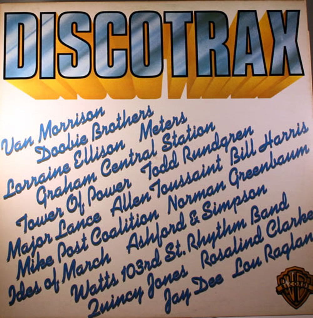 Various Artists Discotrax UK vinyl LP album (LP record) K56207