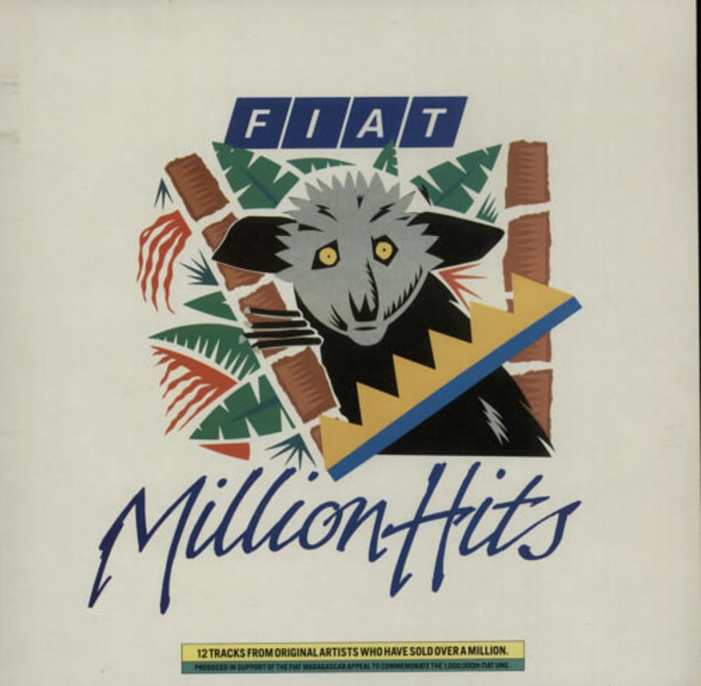 Various Artists Fiat Million Hits UK vinyl LP album (LP record) SMM129