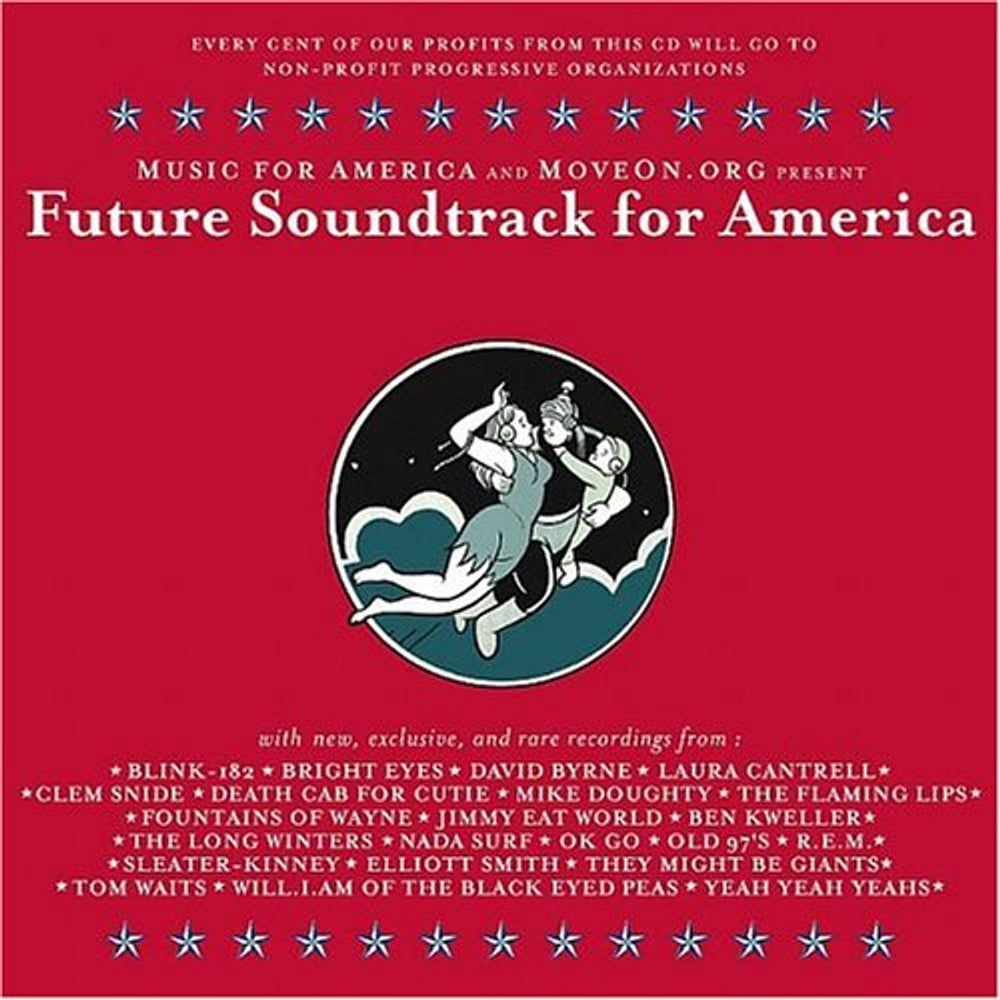 Various Artists Future Soundtrack For America US Promo CD album (CDLP) BARK37