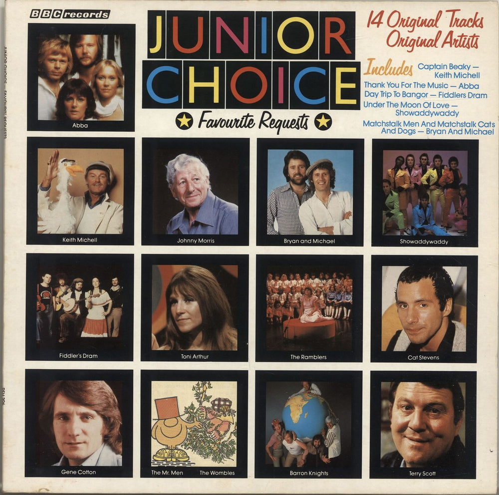 Various Artists Junior Choice - Favourite Requests UK vinyl LP album (LP record) REH396