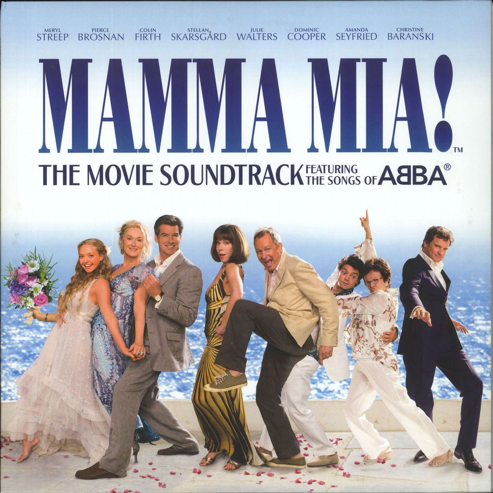 Various Artists Mamma Mia! The Movie Soundtrack Featuring The Songs Of ABBA UK 2-LP vinyl record set (Double LP Album) 00602567549499