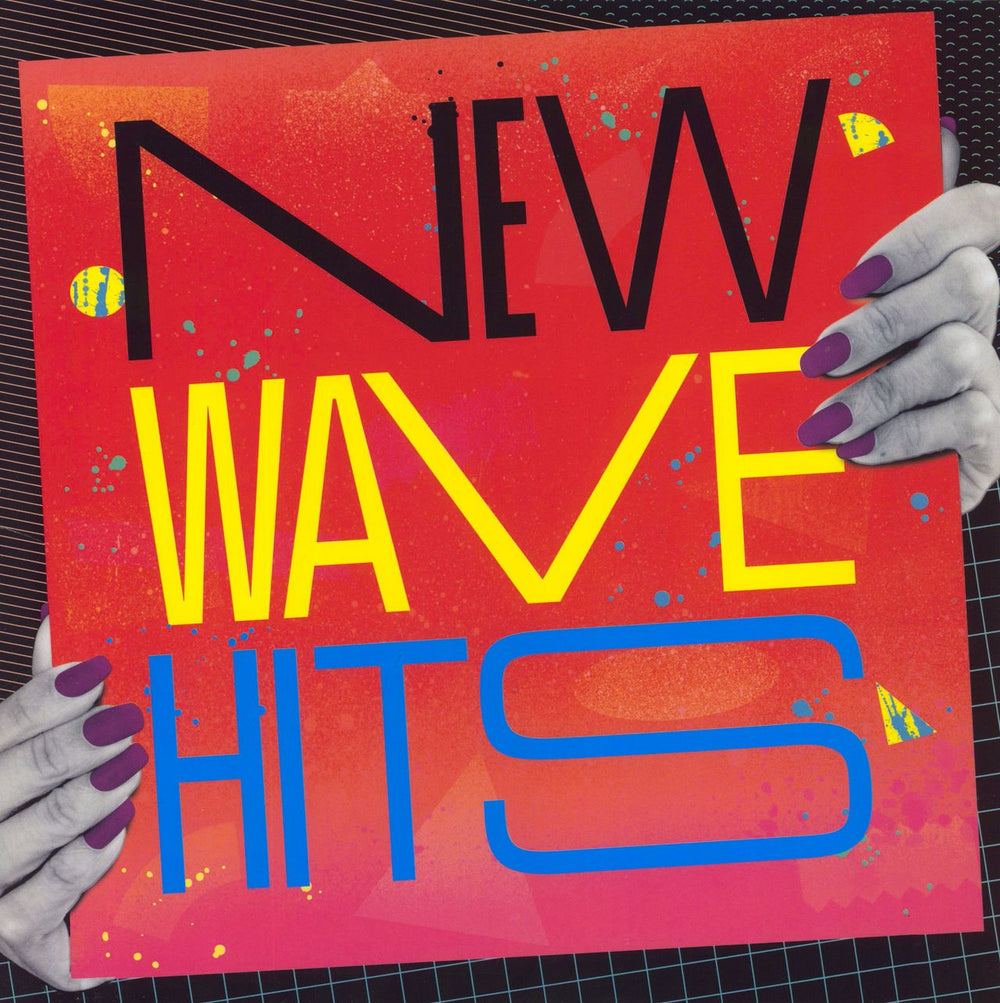 Various Artists New Wave Hits - Pink Swirl Vinyl UK vinyl LP album (LP record) 603497860708