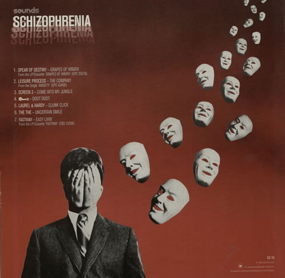 Various Artists Schizophrenia UK vinyl LP album (LP record) SS10