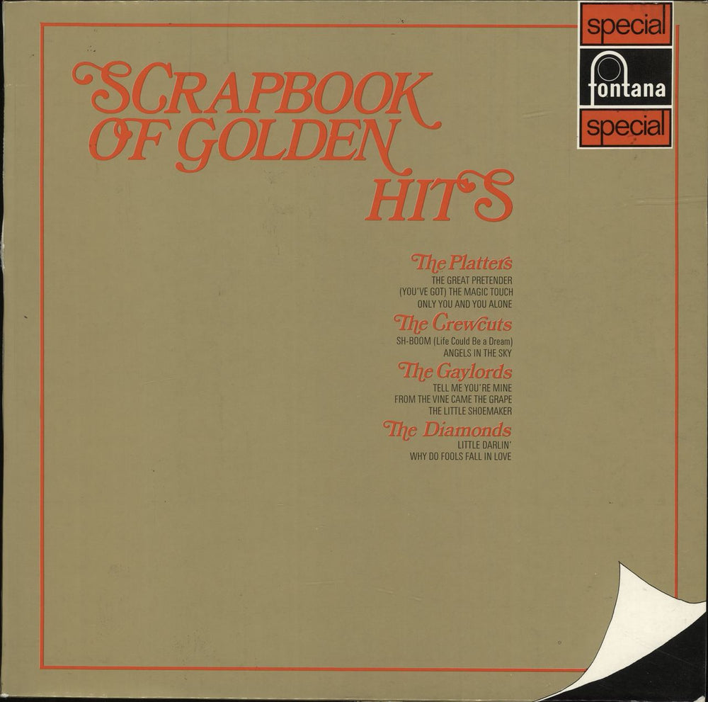 Various Artists Scrapbook Of Golden Hits UK vinyl LP album (LP record) 6430014