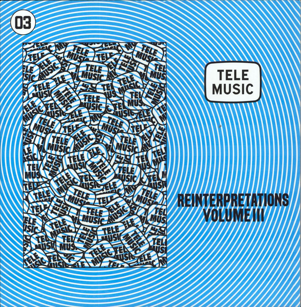 Various Artists Tele Music Reinterpretations French 3-LP vinyl record set (Triple LP Album) Deleted