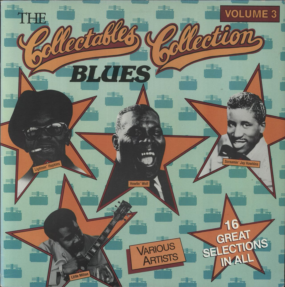 Various Artists The Collectables "Blues" Collection Volume 3 US vinyl LP album (LP record) COL.5129