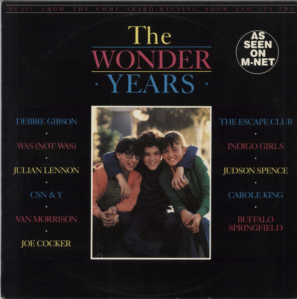 Various Artists The Wonder Years: Music From The Emmy Award-Winning Show And Its Era South African vinyl LP album (LP record) ATC9886