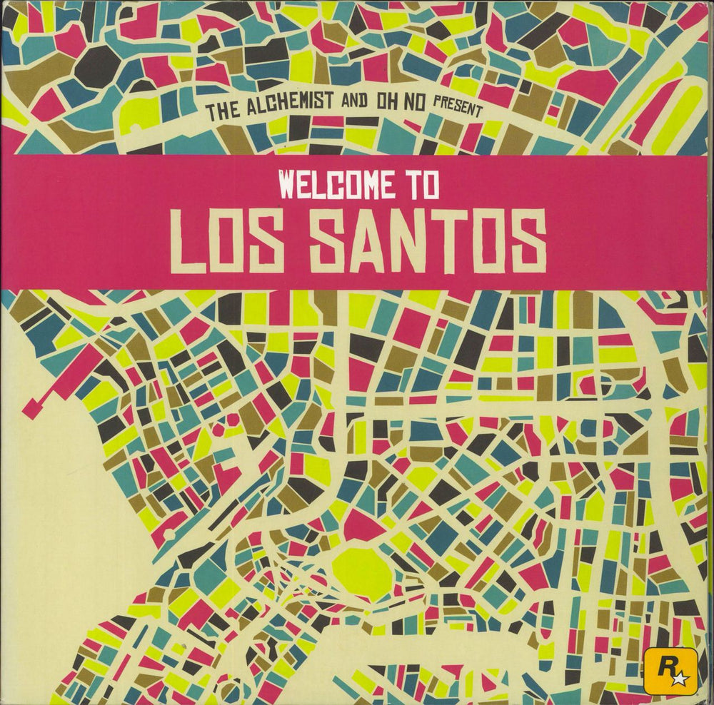 Various Artists Welcome To Los Santos US Promo 2-LP vinyl record set (Double LP Album) MSAP0018LP