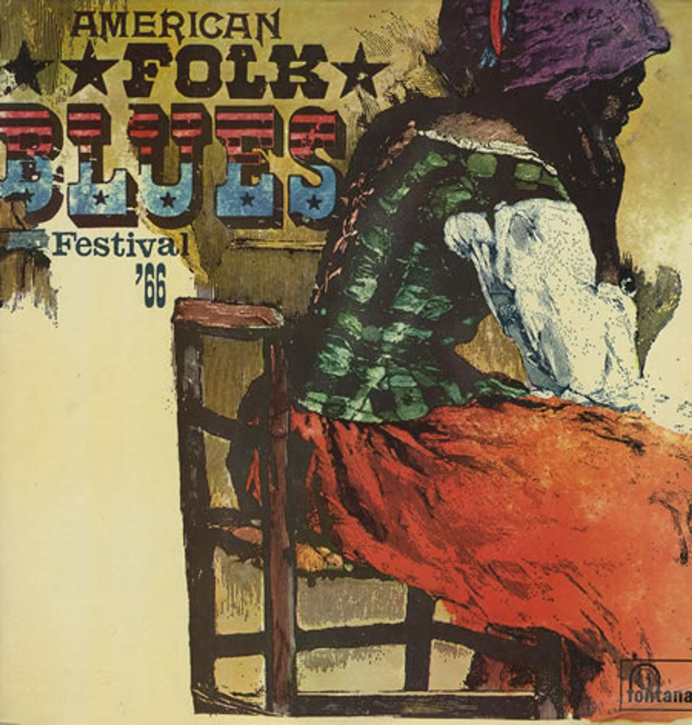 Various-Blues & Gospel American Folk Blues Festival '66 UK vinyl LP album (LP record) TL5389