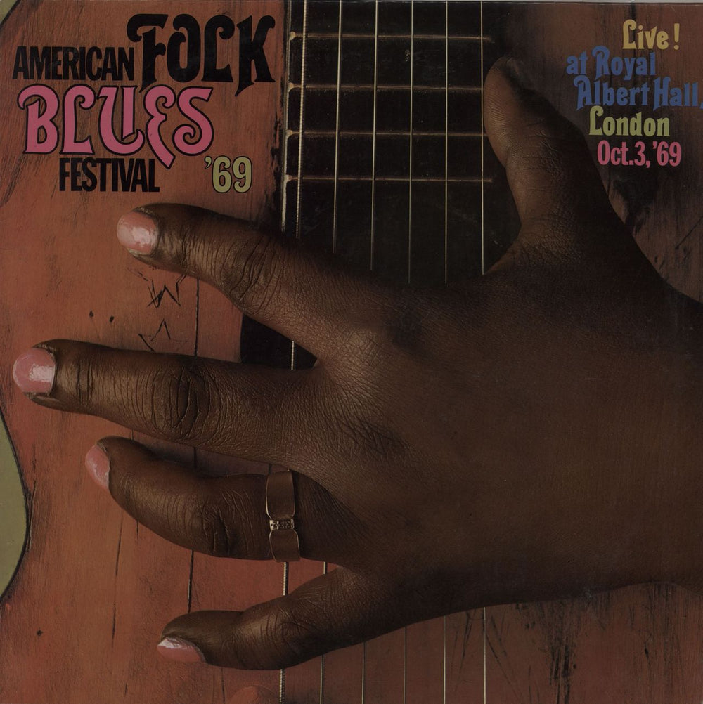 Various-Blues & Gospel American Folk Blues Festival '69 + Poster German vinyl LP album (LP record) SCS6