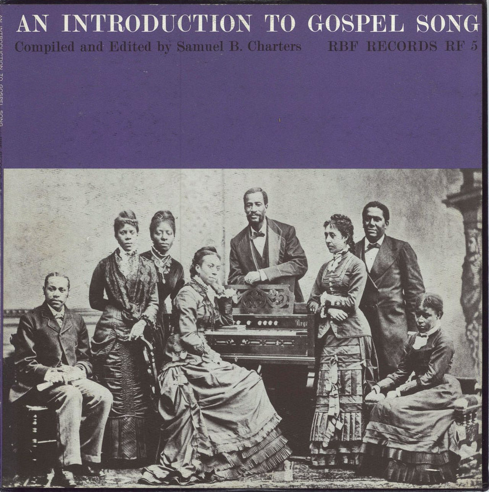 Various-Blues & Gospel An Introduction To Gospel Song US vinyl LP album (LP record) RF5