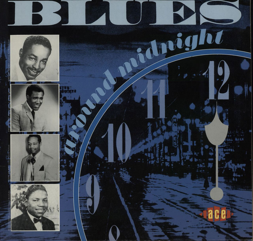 Various-Blues & Gospel Blues Around Midnight UK vinyl LP album (LP record) CH235