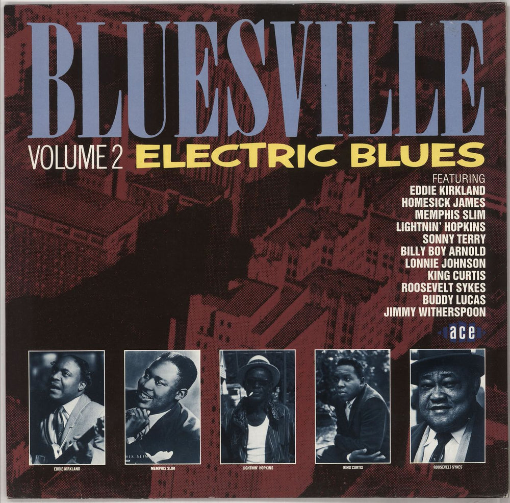 Various-Blues & Gospel Bluesville Volume 2 Electric Blues UK vinyl LP album (LP record) CH250