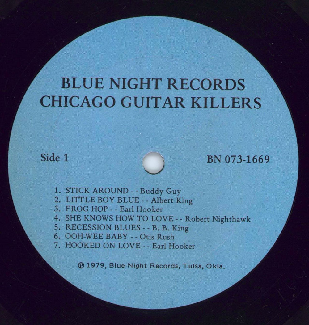 Various-Blues & Gospel Chicago Guitar Killers US vinyl LP album (LP record) V-BLPCH769630