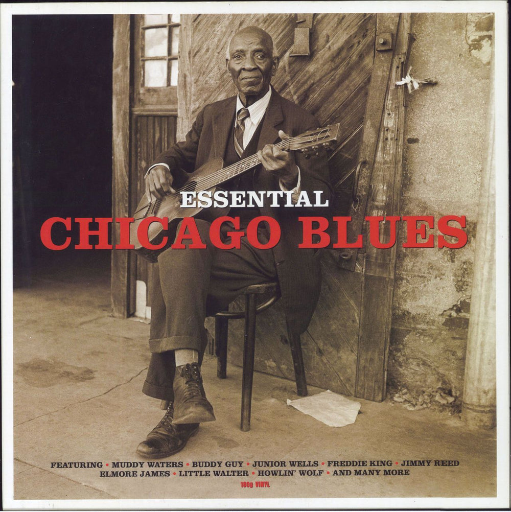 Various-Blues & Gospel Essential Chicago Blues UK vinyl LP album (LP record) CATLP166