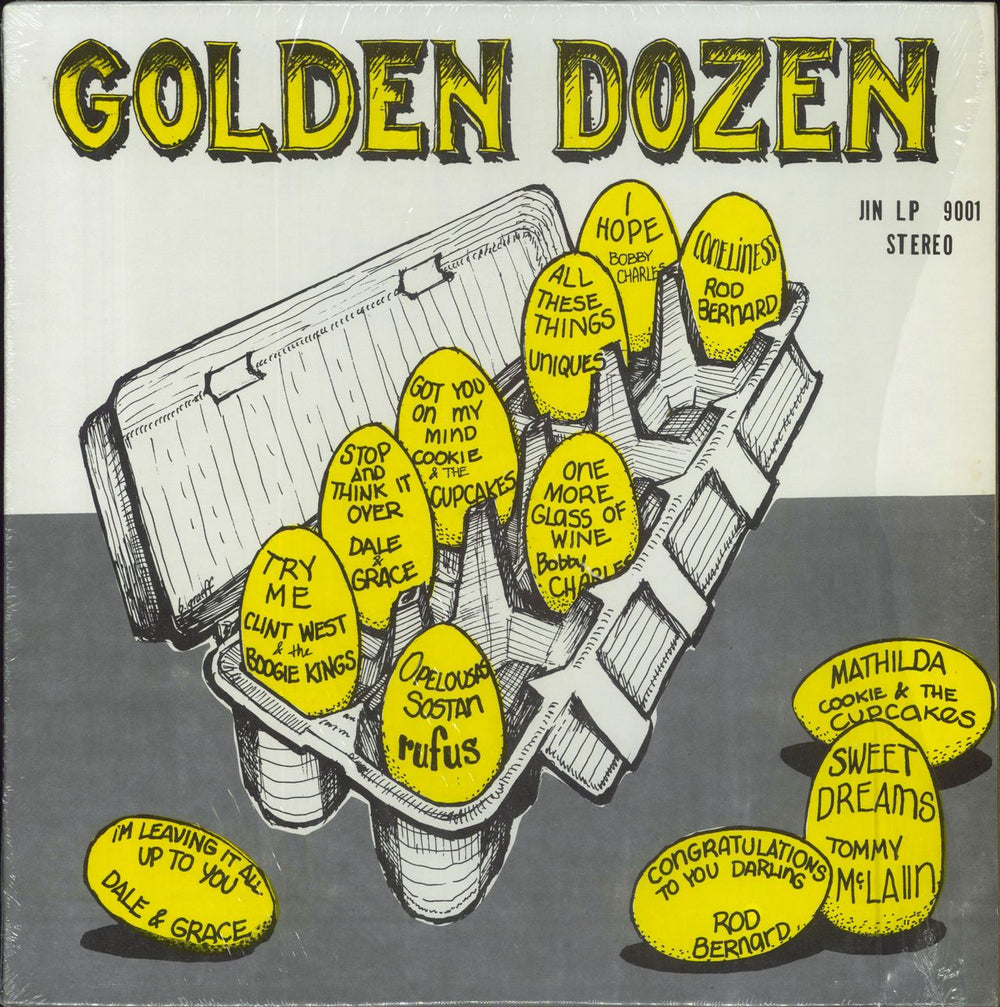 Various-Blues & Gospel Golden Dozen US vinyl LP album (LP record) LP9001