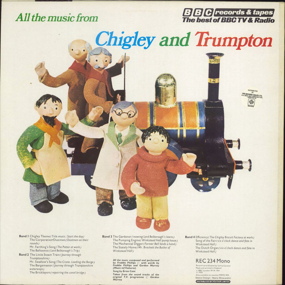 Various-Childrens All The Music From Trumpton And Chigley UK vinyl LP album (LP record)