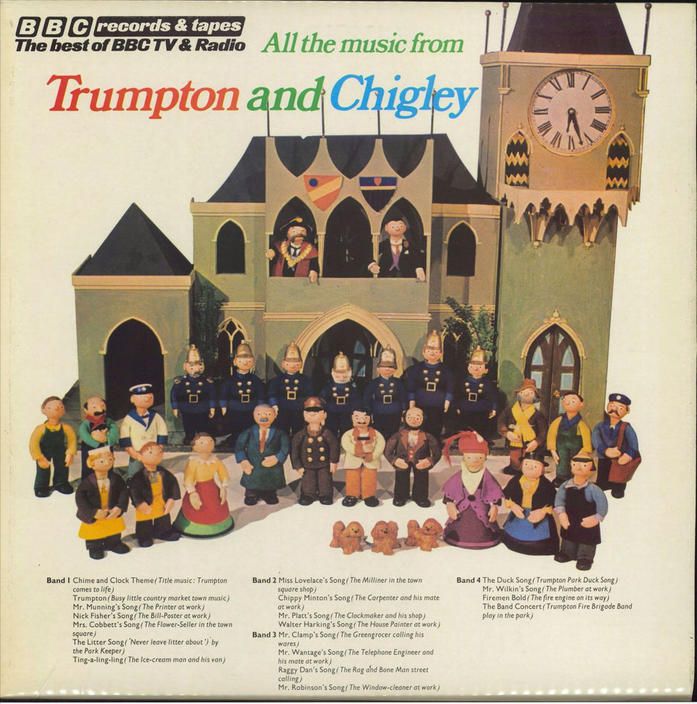 Various-Childrens All The Music From Trumpton And Chigley UK vinyl LP album (LP record) REC234