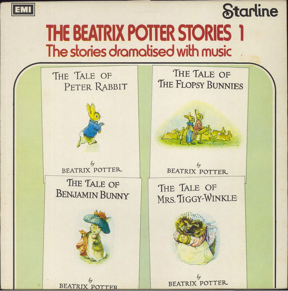 Various-Childrens The Beatrix Potter Stories 1 UK vinyl LP album (LP record) SRS5096