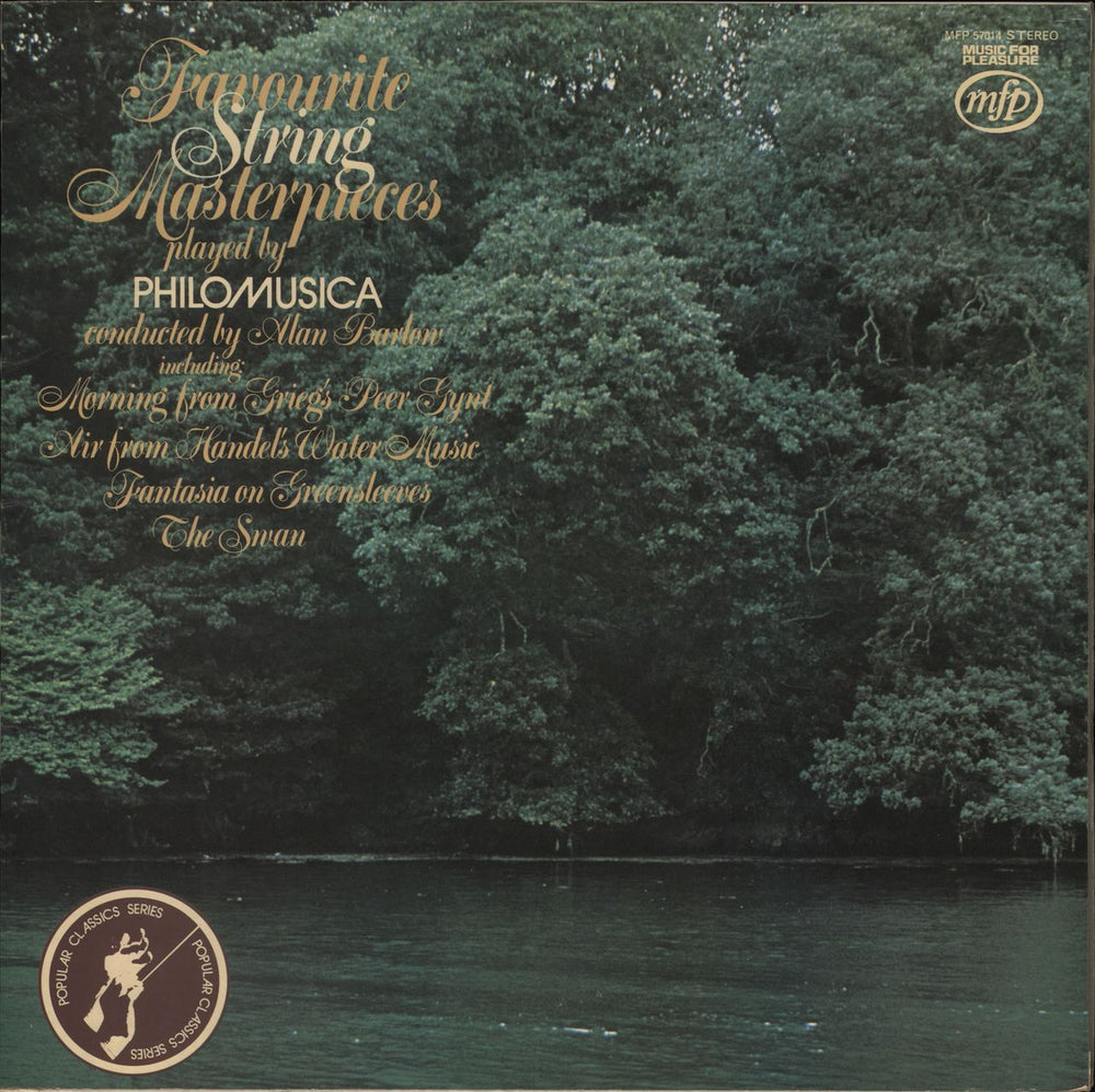 Various-Classical & Orchestral Favourite String Masterpieces UK vinyl LP album (LP record) MFP57014