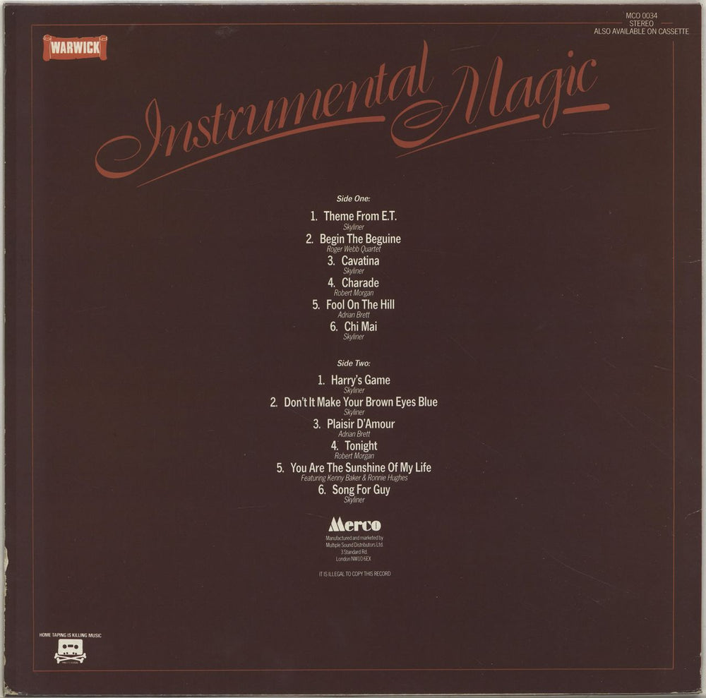 Various-Classical & Orchestral Instrumental Magic Volume Two UK vinyl LP album (LP record)