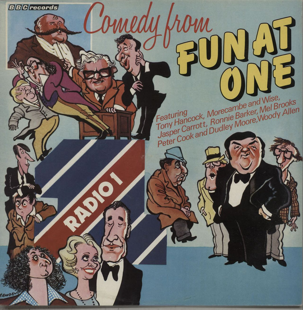 Various-Comedy Comedy From Fun At One UK vinyl LP album (LP record) REB371