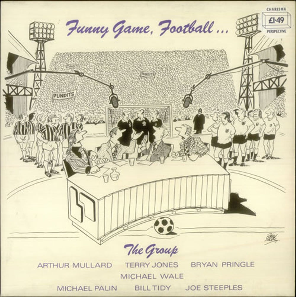 Various-Comedy Funny Game, Football... UK vinyl LP album (LP record) CS4