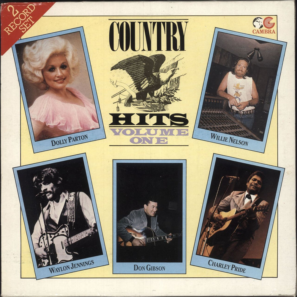 Various-Country Country Hits Volume One UK 2-LP vinyl record set (Double LP Album) CR030