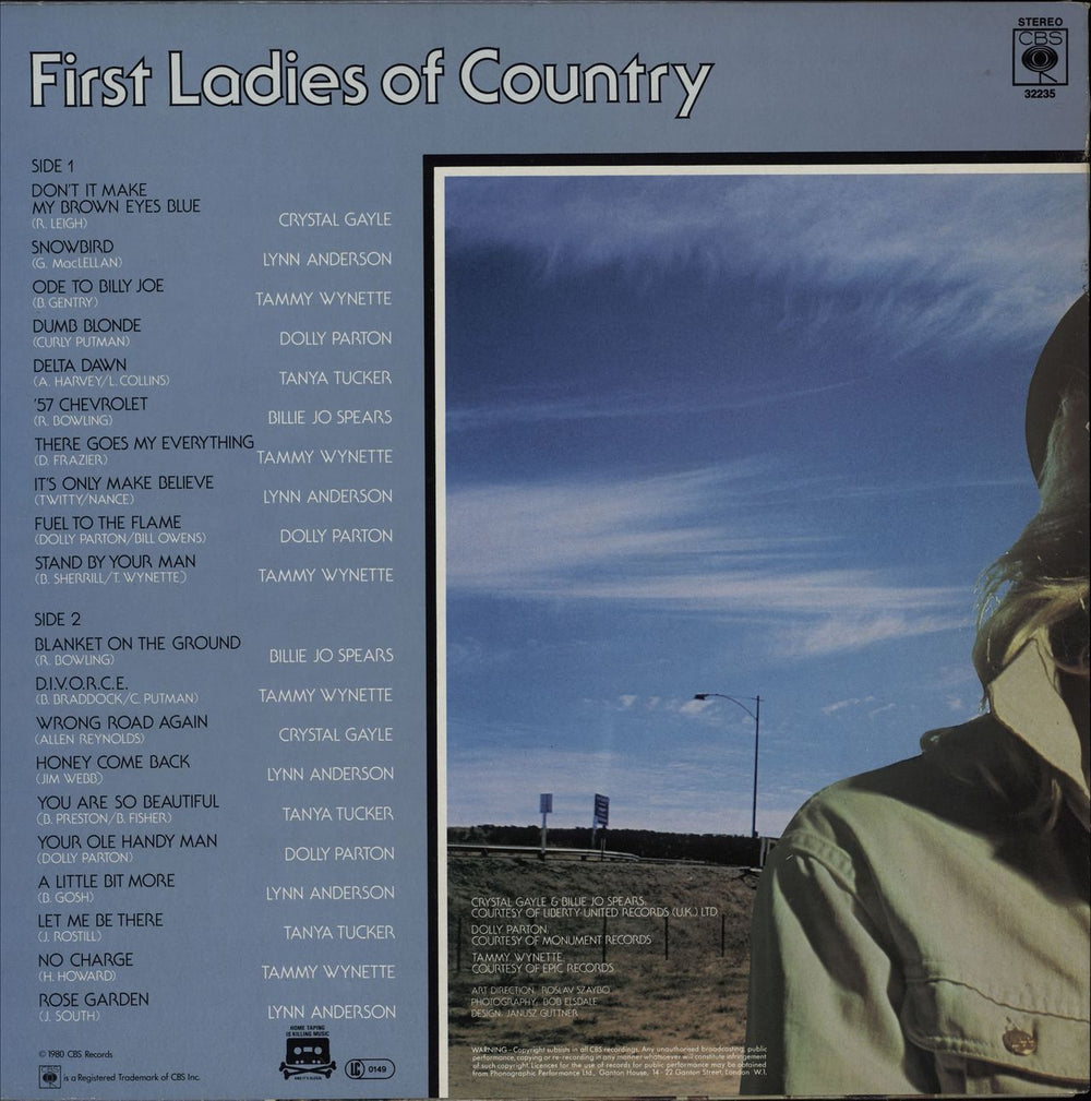 Various-Country First Ladies Of Country UK vinyl LP album (LP record)