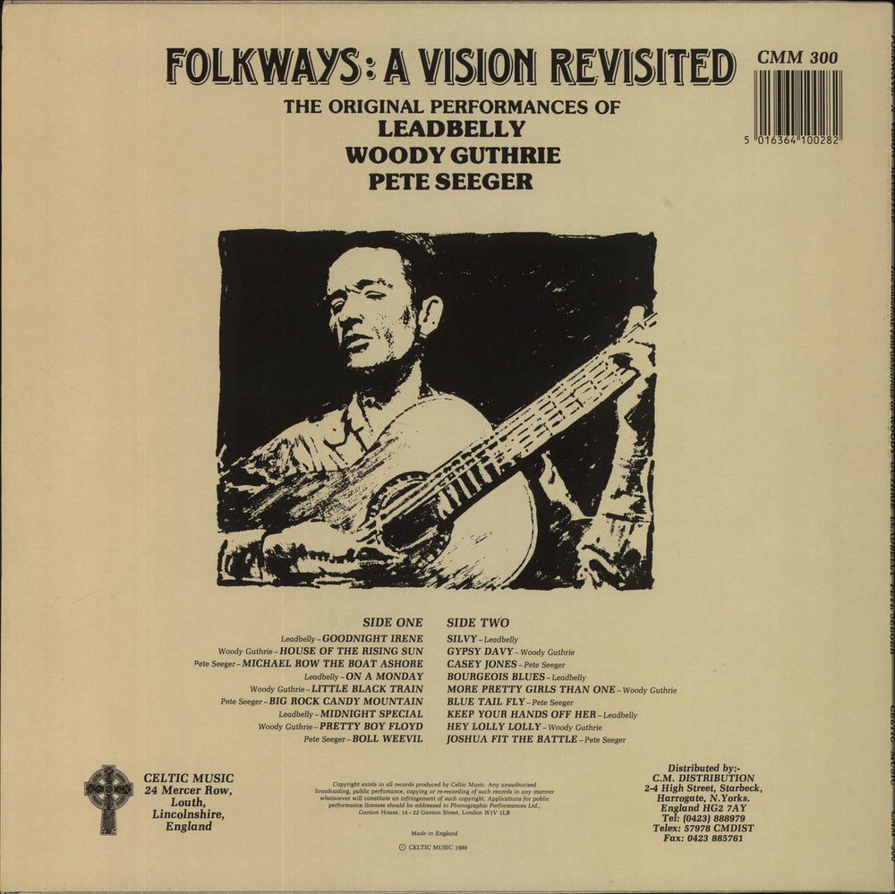 Various-Country Folkways: A Vision Revisited UK vinyl LP album (LP record) 5016364100282