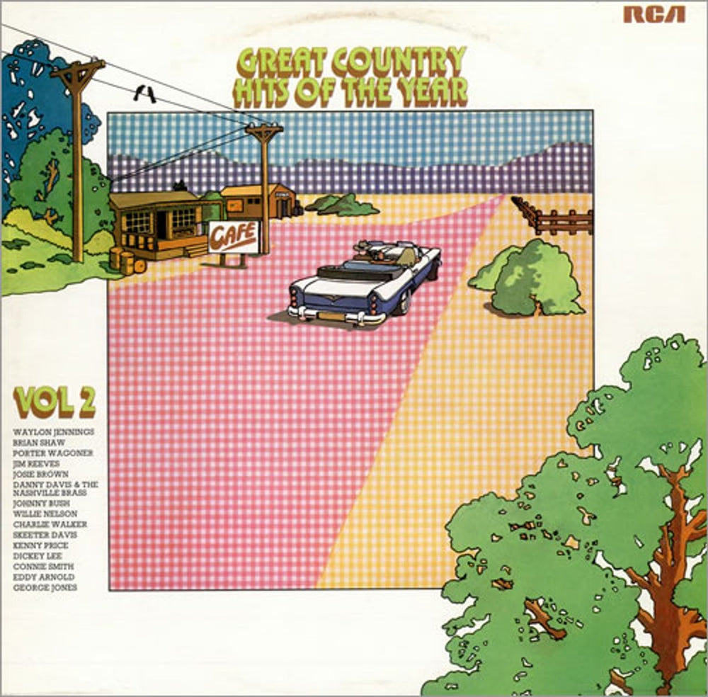 Various-Country Great Country Hits Of The Year - Vol. 2 UK vinyl LP album (LP record) LSA3207