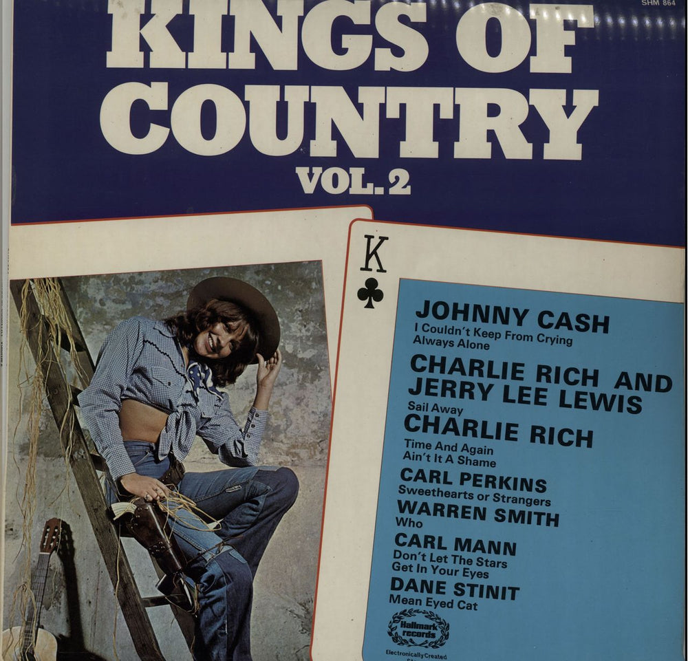 Various-Country Kings Of Country Volume 2 UK vinyl LP album (LP record) SHM864