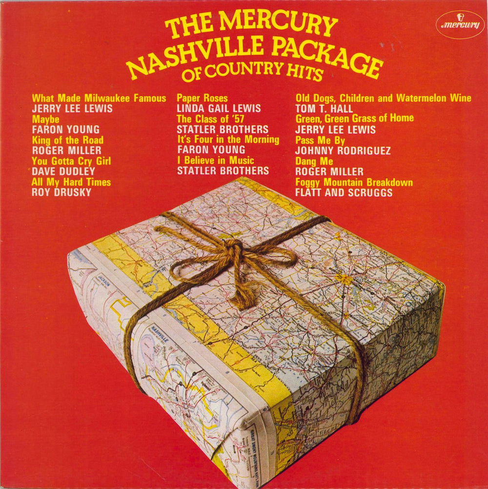 Various-Country The Mercury Nashville Package Of Country Hits UK vinyl LP album (LP record) 6499317