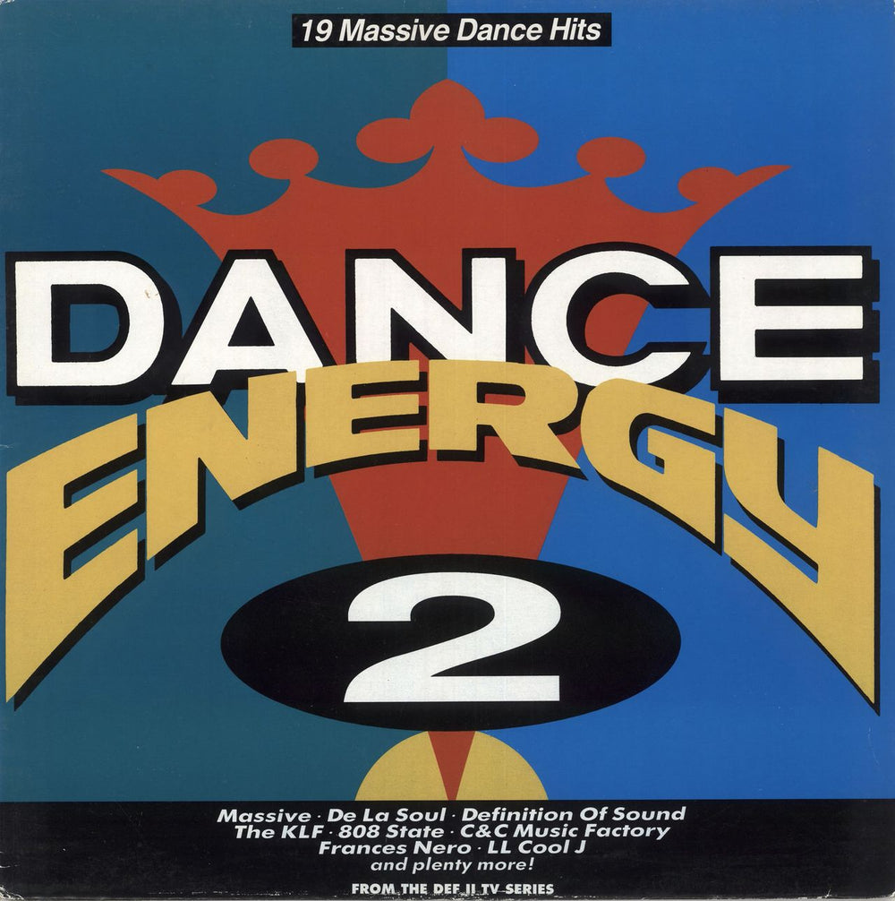 Various-Dance Dance Energy UK vinyl LP album (LP record) VTLP4