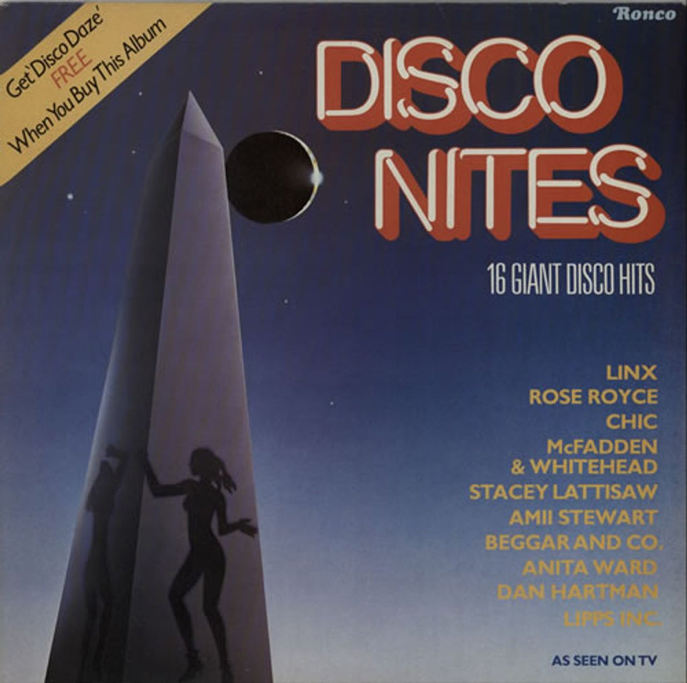 Various-Dance Disco Nites & Disco Daze UK 2-LP vinyl record set (Double LP Album) RTL2056A/B