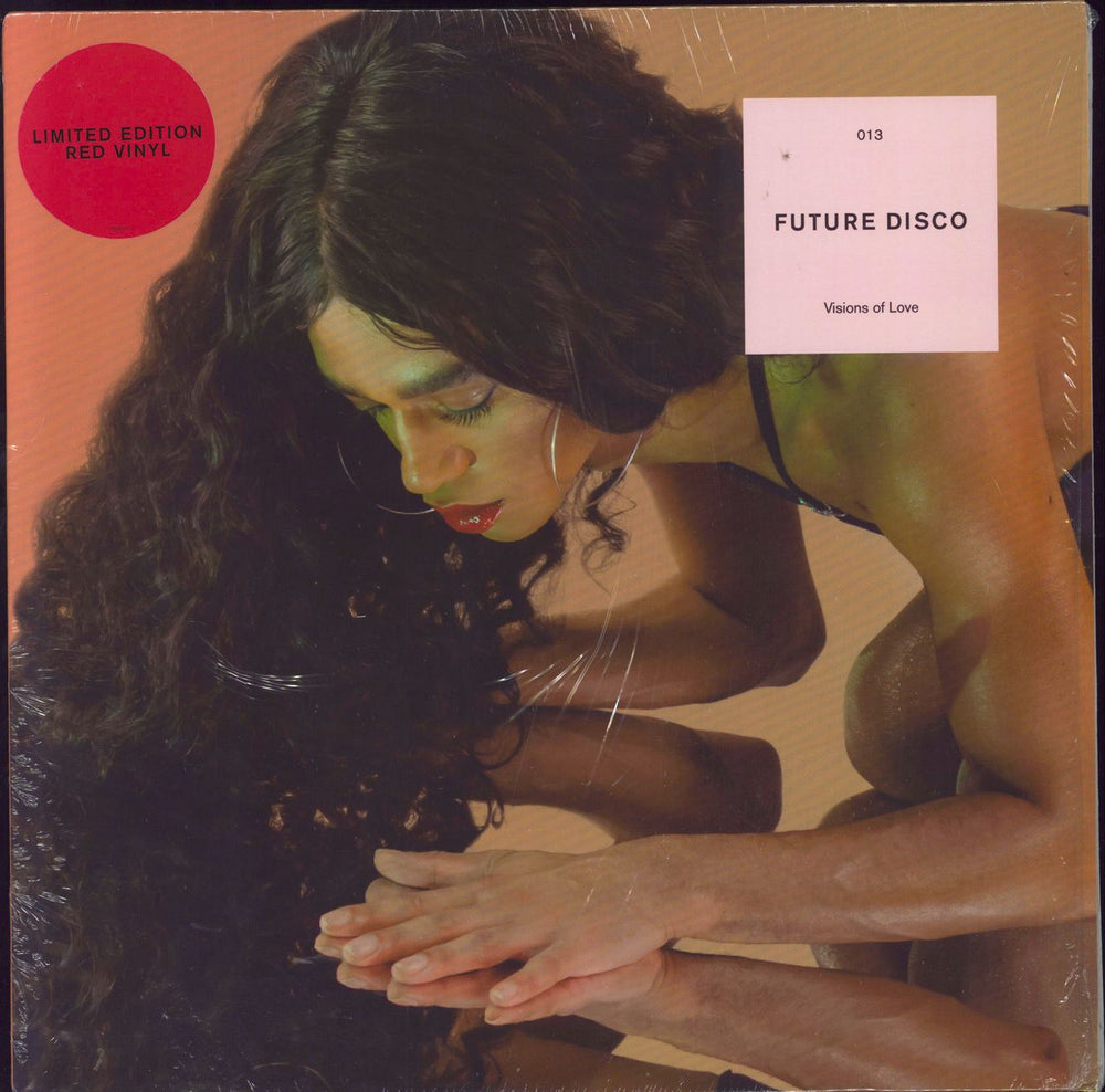 Various-Dance Future Disco: Visions Of Love - Red Vinyl + Shrink UK 2-LP vinyl record set (Double LP Album) FDS013