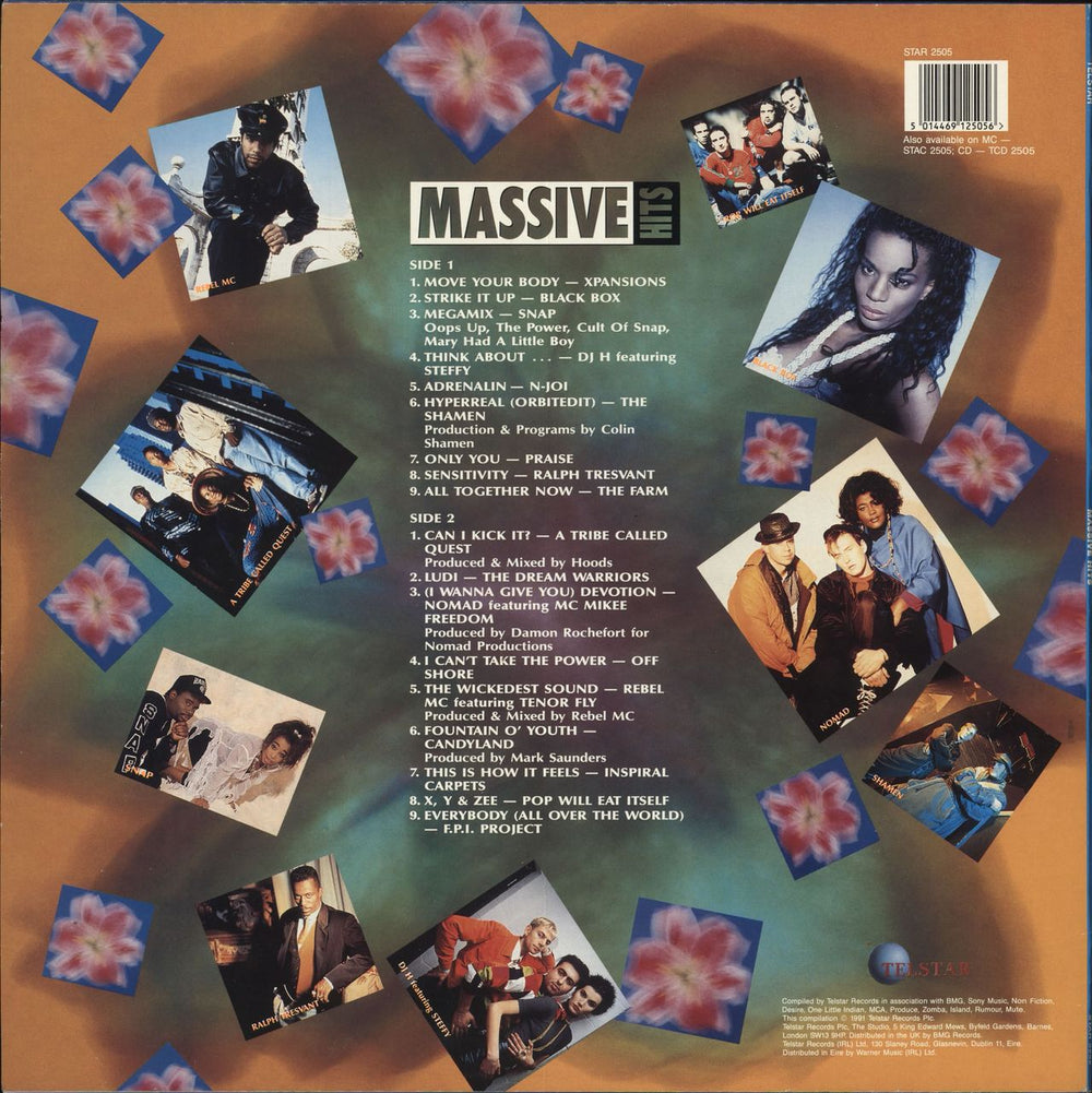 Various-Dance Massive Hits UK vinyl LP album (LP record) 5014469125056