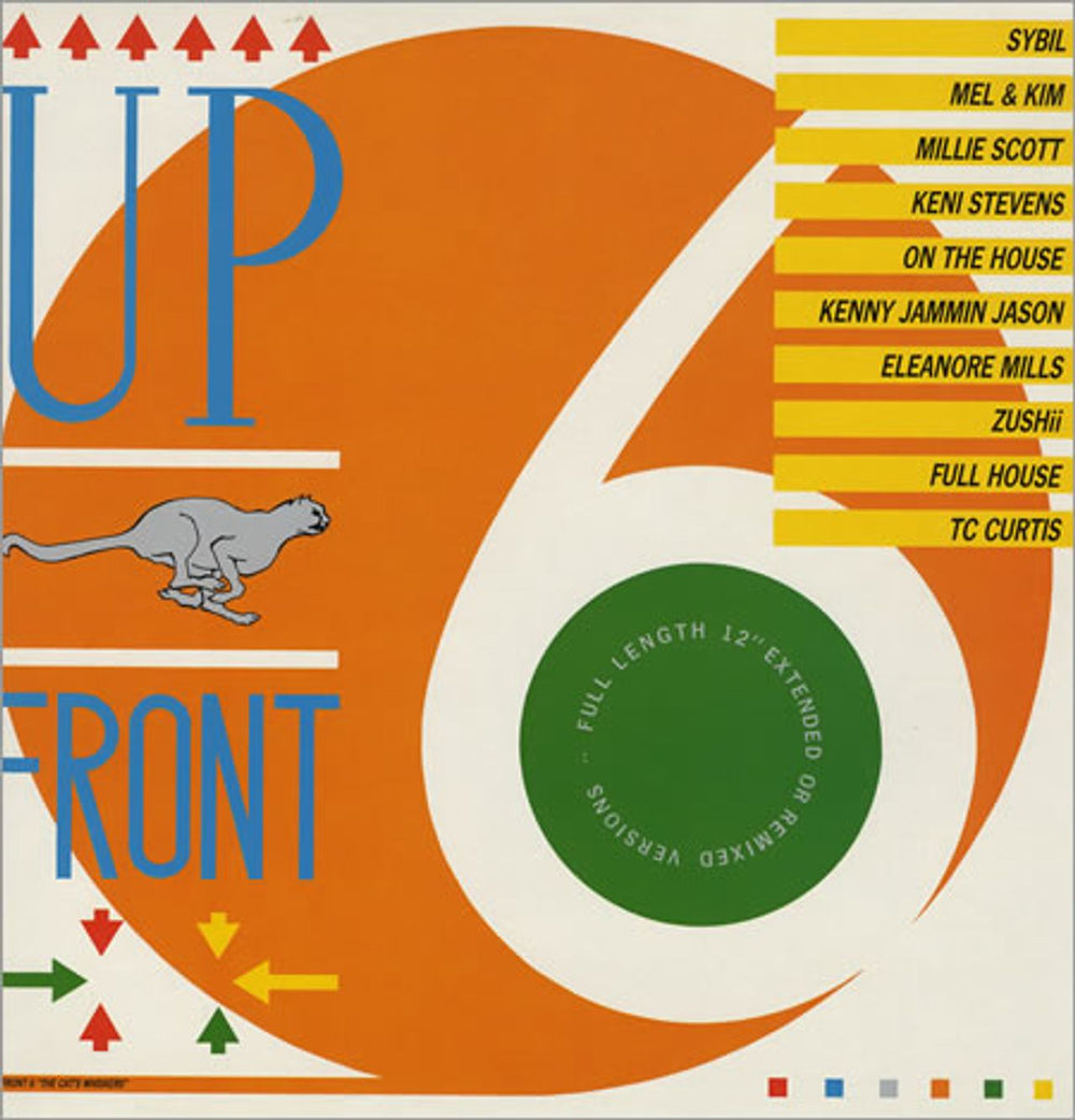 Various-Dance Upfront Volume 6 UK vinyl LP album (LP record) UPFT6